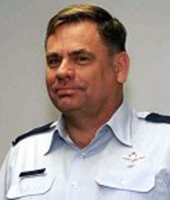 Man in a U.S. Air Force uniform.