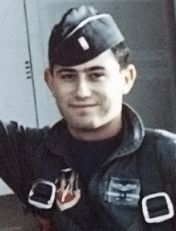 Man in a U.S. Air Force utility uniform.