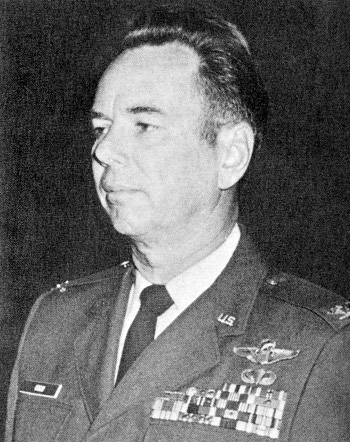 Man in a decorated U.S. Air Force suit.