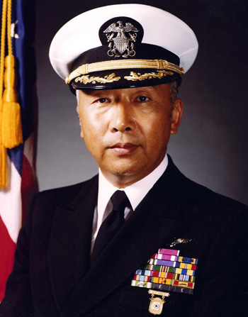 Man in a military uniform.