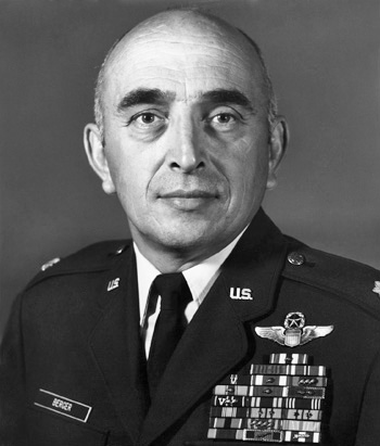 Man in a decorated U.S. Air Force suit.