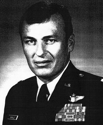 Man in a decorated U.S. Air Force suit.