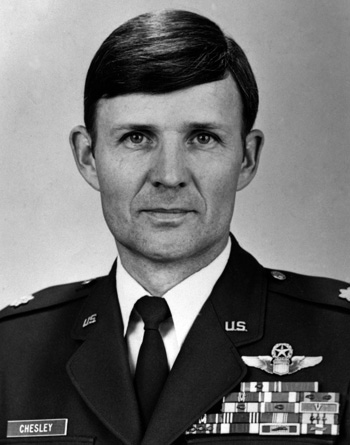 Man in a decorated U.S. Air Force suit.