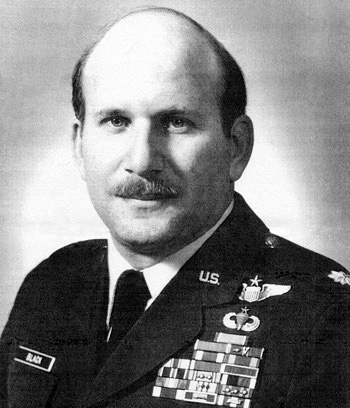 Man in a decorated U.S. Air Force suit.