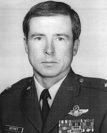 Man in a decorated U.S. Air Force suit. 