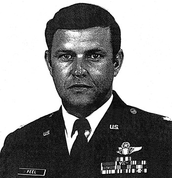 Man in a decorated U.S. Air Force suit.